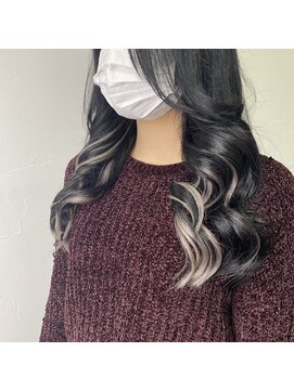 プルエクステのお店ネクスト(NEXT) #インナーカラーエクステ #エクステ #コントラストエクステ