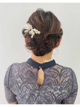 ハートボックス 四谷店(Heart box) ボブスタイルでもアップ