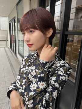 サンド クリア 横浜本店(sand clear) ブラウンピンクマッシュ