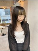 レイヤーエクステ　ロングウルフレイヤー、ハッシュレイヤー