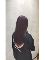 フィゼル あべのルシアス店(Aujua fizelle)&nbsp;ダブルカラー上品ピンク