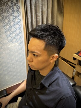 プレミアムバーバー 目黒店(PREMIUM BARBER produce by HIRO GINZA) フェード×アップバング