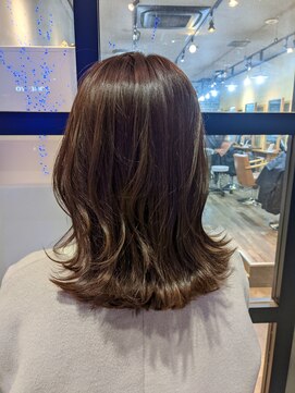 オーストヘアーベル 天王寺(Aust hair Belle) 大人カラーツヤブラウン！