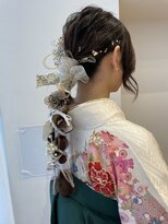 バイオレット 表参道店(Violet)&nbsp;成人式ヘアアレンジ編みおろし