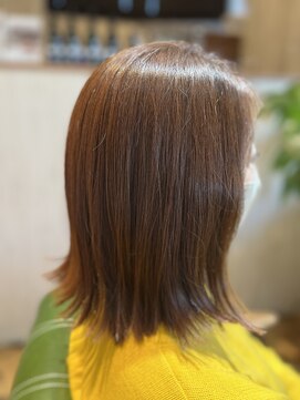 エンヘアー(eN HAIR) 【髪質改善】METEOトリートメント＋レゾカラー