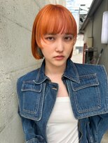 スペシャルオオサカ 難波店(Special OSAKA)&nbsp;【Special OSAKA】アプリコットオレンジボブ