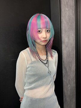 ヌル 表参道本店(Null) 姫レイヤー[デザインカラー/アンブレラカラー/ルーツカラー]