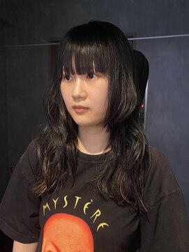 ヨーク(YOKE) 【YOKE】レイヤー/レイヤーロング/顔まわりカット/ワイドバンク