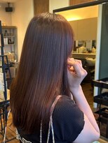 シェール(cher)&nbsp;サラ艶ストレートヘア/ココアブラウン