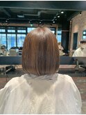 20代30代40代くびれヘアカット白髪ぼかしアースカラー