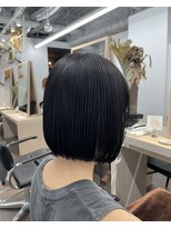 サロンドジョー(salon de joe) 【井上】ボブぱっつんボブタッセルボブ顔周りレイヤー韓国風