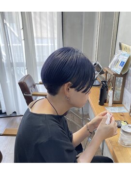 コンパス(COMPASS) クールなショートにパープルアッシュ