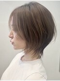 ノンスタイリングもOk☆ひし形くびレイヤー　ウルフカット