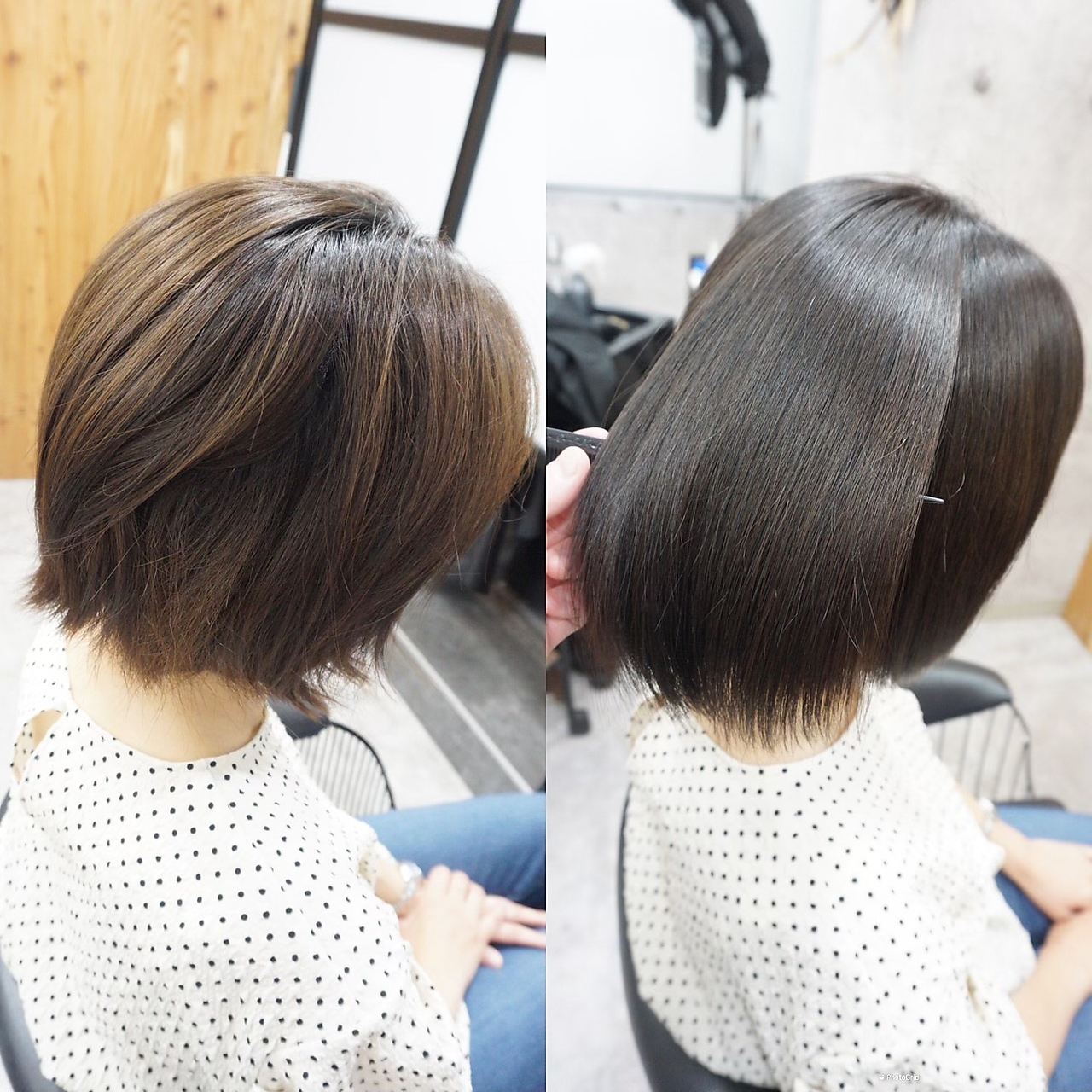 ヘアテリア リュウ 大塚(hair teria ryu) 縮毛矯正/髪質改善/艶髪ストレート/艶カラー