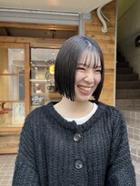 ゼロヨンハチ(048)&nbsp;顎ライン切りっぱなしボブ