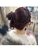 サイドくらげヘア