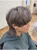 イメチェン/ホワイトブロンド/外ハネボブ/美髪/大津/瀬田
