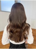ロングくびれヘア顔周りレイヤー_ba531991