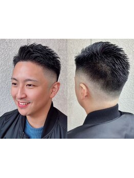 【名駅徒歩3分】1mm単位でこだわるフェードカットが好評！隙間時間や、仕事帰りにオススメ◎