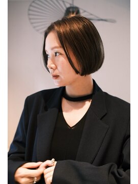 ハンク 表参道(Hank.) シンプルで洗練された”ナチュラルモードボブ