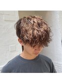 ツイストスパイラルパーマメンズカット10代20代30代40代50代