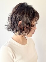 モリオフロムロンドン 松戸店(Morio from London)&nbsp;【morio松戸　アイダ】ボブパーマボブレイヤー×ウェーブヘア