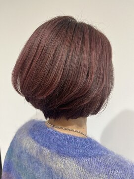 カラーズラボ 三軒茶屋店(Colors Labo) ピンクブラウン/白髪ぼかし/白髪染め