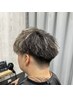 【磯田指名限定】メンズカット＋ハイライトカラー＋ツイスパ￥19900