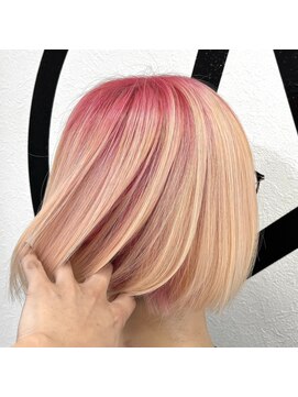 アルケム 学芸大学(AlChem) 【Hana指名】ピンクオンブレ[学芸大学前/ハイトーン]