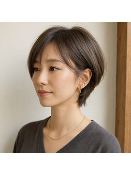 スープレックス ヘアーデザイン(SOUPREX HAIR DESIGN) ミセス美フォルムショートボブ　20代 30代 40代 50代 60代