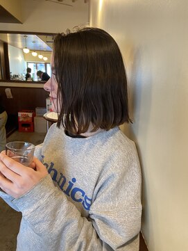 ハーティム 代官山 恵比寿(Heartim) ナチュラル質感なロブスタイル