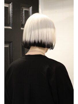 アンダーカレント(undercurrent) ボブx裾カラー