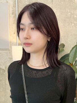 ノード(NODE) 栄外ハネ大人女子柔らかミディアム髪型