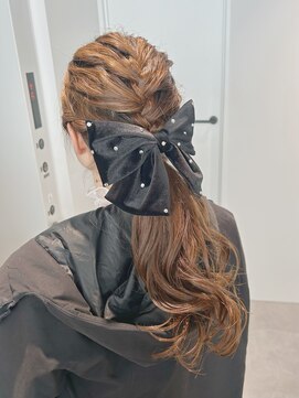 トリッカ シブヤ(TRICCA SHIBUYA) 2wayヘアアレンジ/イベントヘア/ヘアアレンジ/ポニーテール