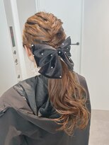 トリッカ シブヤ(TRICCA SHIBUYA) 2wayヘアアレンジ/イベントヘア/ヘアアレンジ/ポニーテール