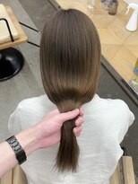 ミリ(mm)&nbsp;色落ちまで可愛い冬春にやりたい透明感ベージュ