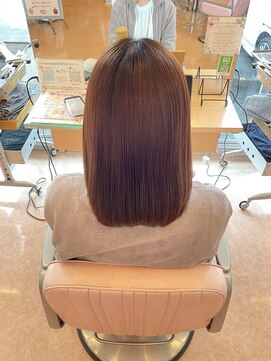 ウェーヴ 浜松小豆餅店(wave) 縮毛矯正×トステアトリートメント