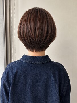 ペスカケイクリエイティブ(PESCA K-CREATIVE) 大人美シルエットショートボブ×オーキッド