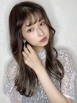 ソイン キタガタ ヘア(so-in kitagata) 韓国風ゆるウェーブロング × アッシュグレージュ