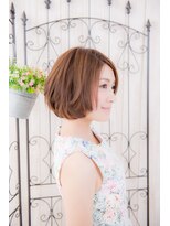 ミエルヘアービジュー(miel hair bijoux)&nbsp;【miel hairbijoux】大人かわいいゆるふわ♪甘めスウィートボブ