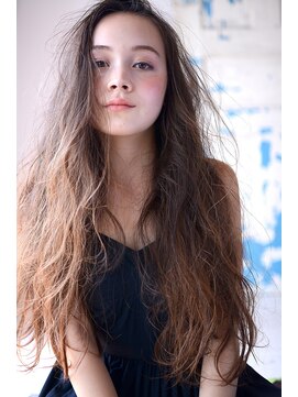 ベター(better) ほつれlong 透け感beige#1