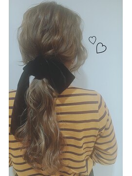 ジェノ(JENO by apish) ガーリーポニーアレンジ☆