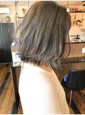 <ノイズ>オリーブベージュと切りっぱなし