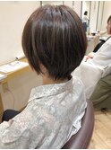 ショートボブ×ハイライト