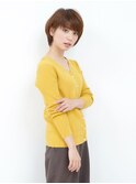 【生駒/田原台nao*c】大人のシンプルショートヘアvol.2