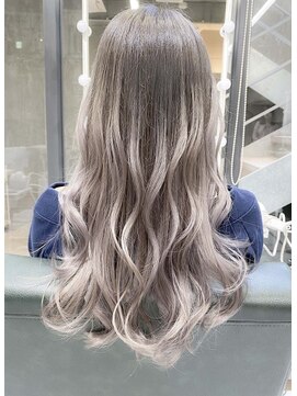 デイズ(days) ミルクティーアッシュグラデーションカラーデザインカラーロング