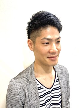 グレイスフルバーバー 赤坂見附店 アップバングショート