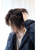 ワックスなし かき上げるだけでサマになる ハイライトミディアム