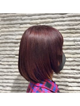 ビス リアン 川口店(Vis lien) 20代.30代/大人かわいい/くびれボブ/ひし形/小顔/ケアブリーチ