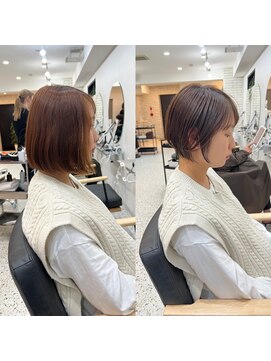 メモリーズ 銀座(Memories) 簡単スタイリング!大人可愛いショートヘア! 銀座駅/前髪あり